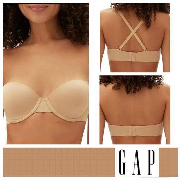 GAP GapBody Everyday Essentials Multi-Way Bra GPW00356 NWT Sz 34C - Picture 1 of 8